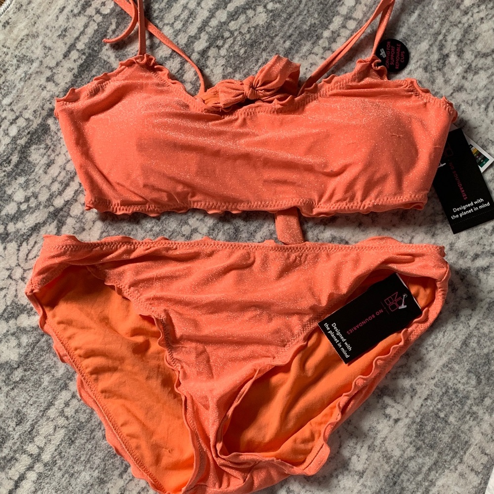 No Boundaries Vibrant Orange Swimwear